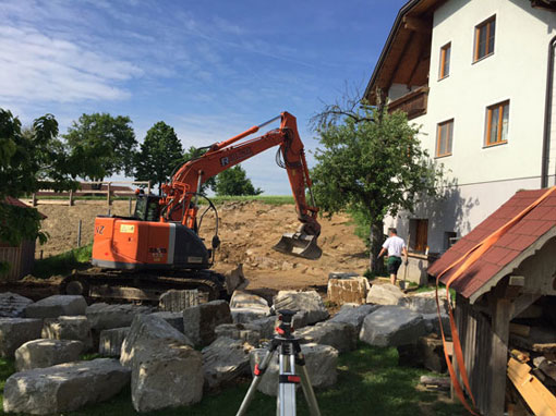Neugestaltung unseres Gartens
